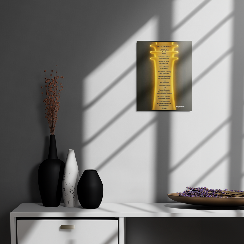 I STAND REMEMBERED (On Metal)