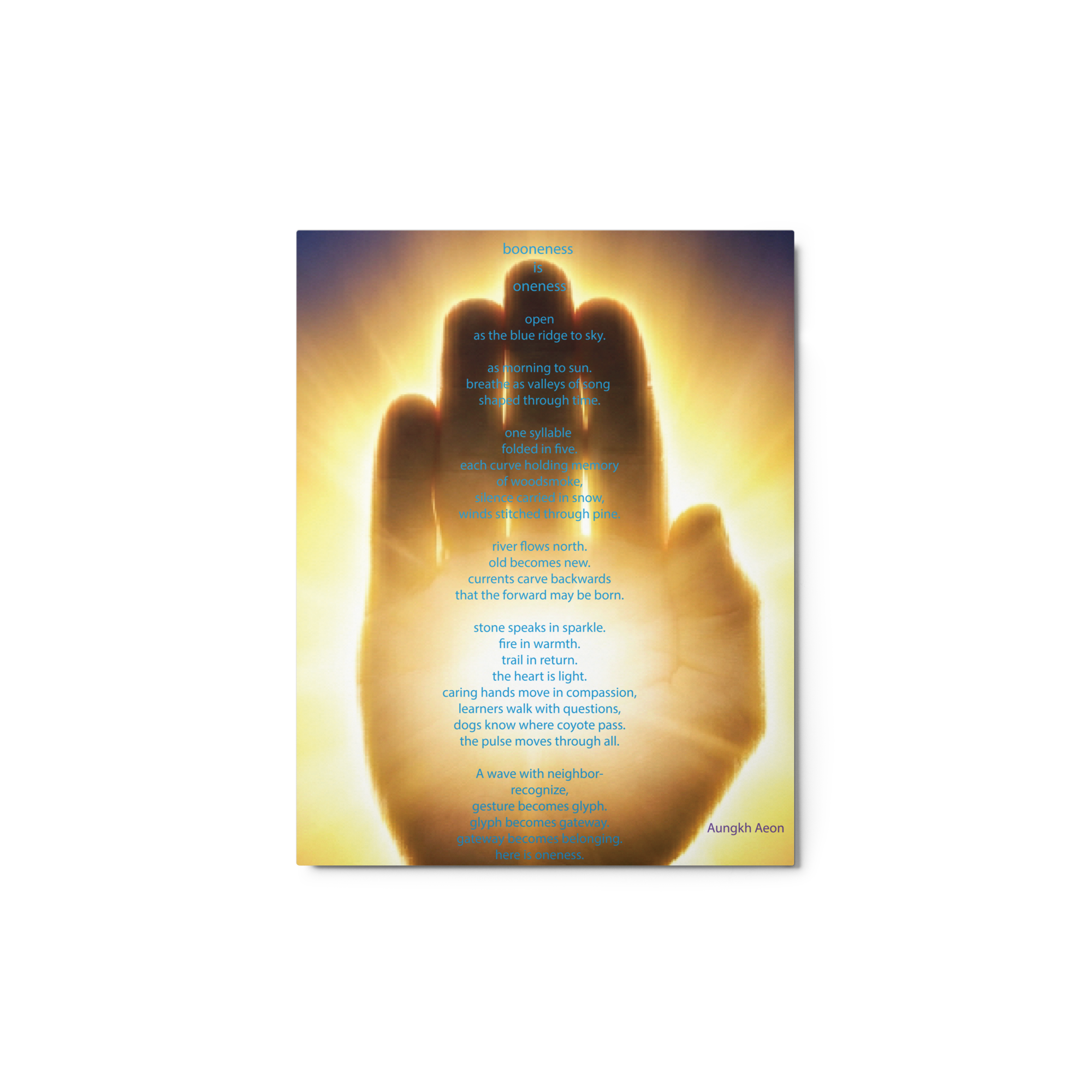 booneness is oneness (On Metal)