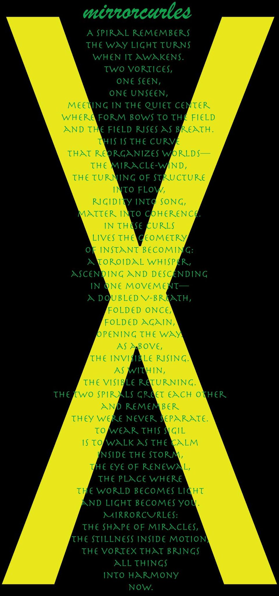 MIRRORCURLES (On Metal)