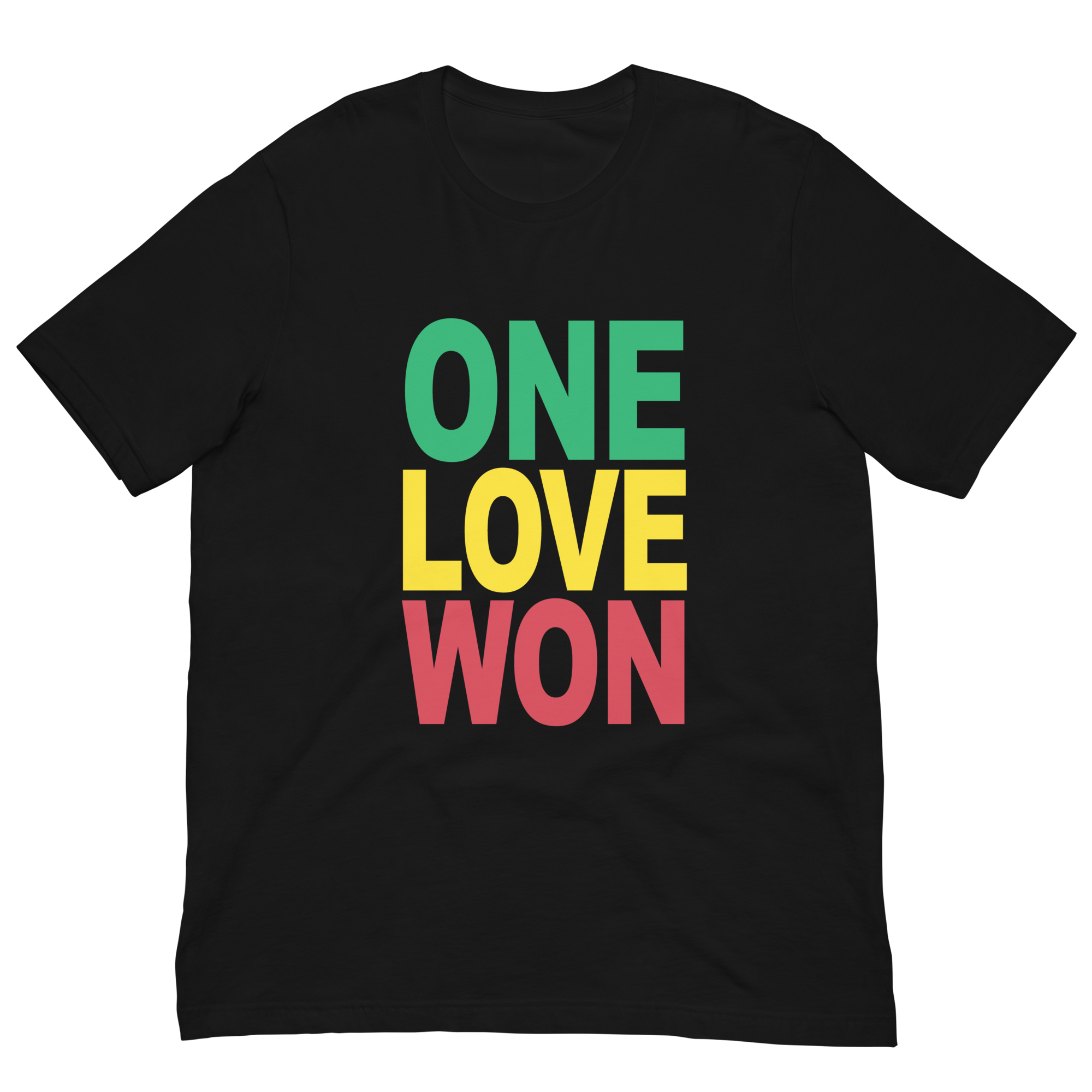 ONE LOVE WON — Text Totem (Sustainable Line)